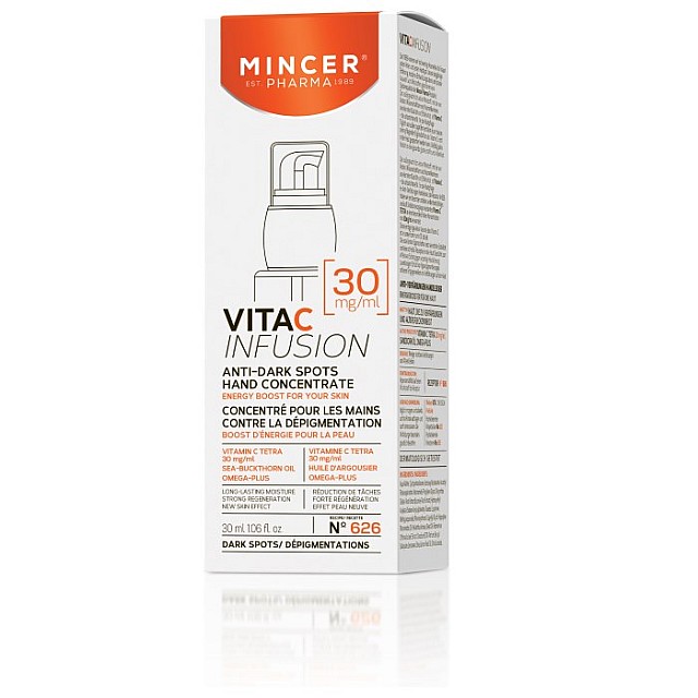 MINCER PHARMA VITA C INFUSION N° 626 Koncetrovana krema protiv fleka